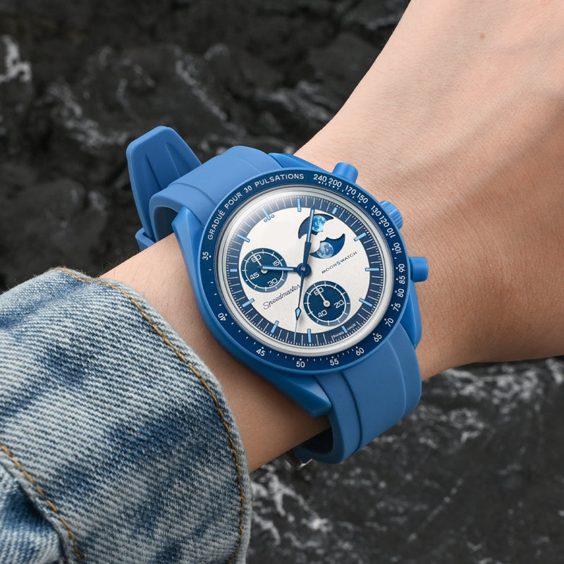 L'ultimo MoonSwatch: Missione per il Super Blue Moonphase