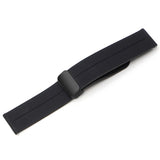 MoonSwatch Grooved Rubber Strap with Clasp 