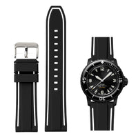 Swatch Blancpain 2 bands rubber strap 