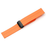 MoonSwatch Grooved Rubber Strap with Clasp 