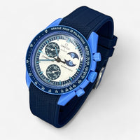 Correa Omega x Swatch Mission to the Super Blue Moonphase