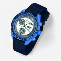 Correa Omega x Swatch Mission to the Super Blue Moonphase