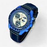 Correa Omega x Swatch Mission to the Super Blue Moonphase