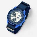 Correa Omega x Swatch Mission to the Super Blue Moonphase