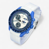 Correa Omega x Swatch Mission to the Super Blue Moonphase