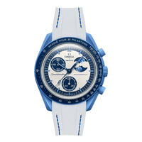 Bracelet Omega x Swatch Mission to the Super Blue Moonphase - [Swatchcollabs]