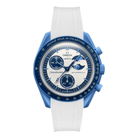 Bracelet Omega x Swatch Mission to the Super Blue Moonphase - [Swatchcollabs]