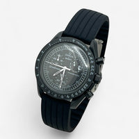 MoonSwatch Ribbed Rubber Strap