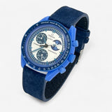 Bracelet Omega x Swatch Mission to the Super Blue Moonphase - Swatchcollabs