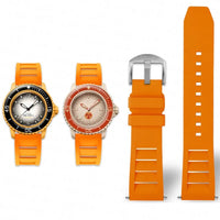 Bracelet Swatch Blancpain en caoutchouc / silicone - Bracelet