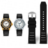 Bracelet Swatch Blancpain en caoutchouc / silicone - Bracelet