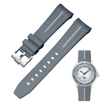 Bracelet Swatch Blancpain en caoutchouc (1 bande)