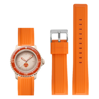 Bracelet Swatch Blancpain en caoutchouc 3
