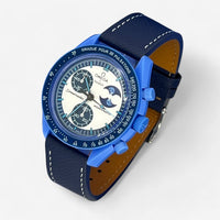 Correa Omega x Swatch Mission to the Super Blue Moonphase