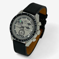 MoonSwatch Textured Leather Strap