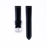 MoonSwatch Leather Strap with Contrast Seams